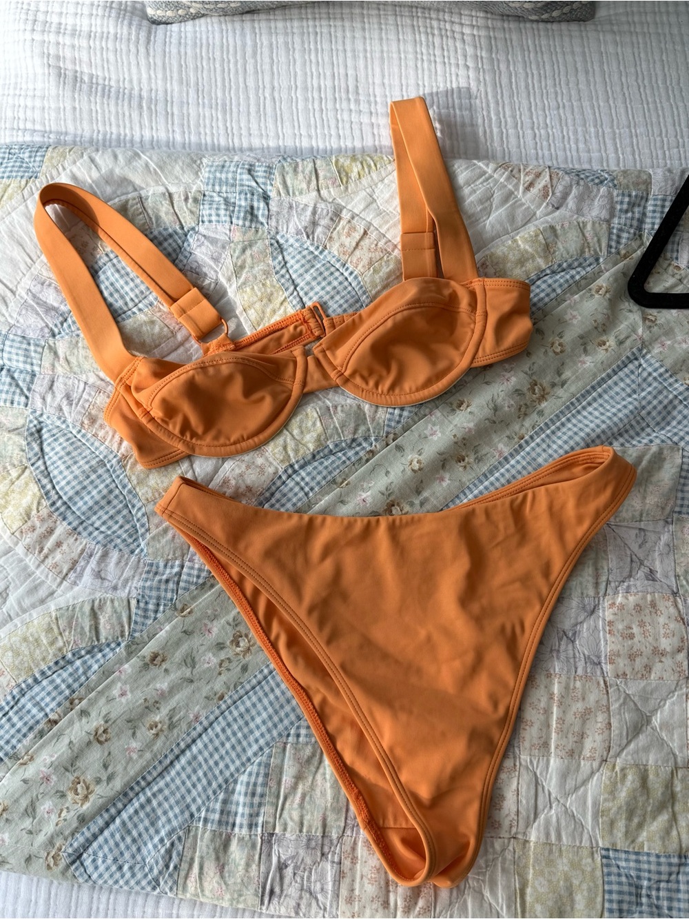 PacSun Orange Underwire Bikini